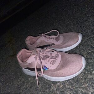 Rose pink Nike runners